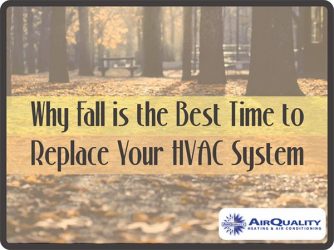 Why Fall is the Best Time to Replace Your HVAC System